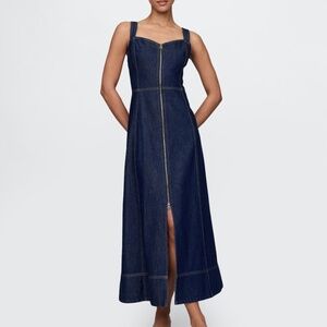 UltraSoft Denim Maxi Dress